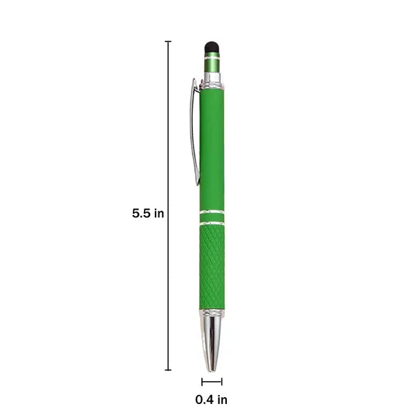Retractable Metal Ballpoint Pen -Soft Touch & Smooth Writing