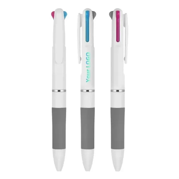 Three-in-one Slim-Barreled Ballpoint Color Pen
