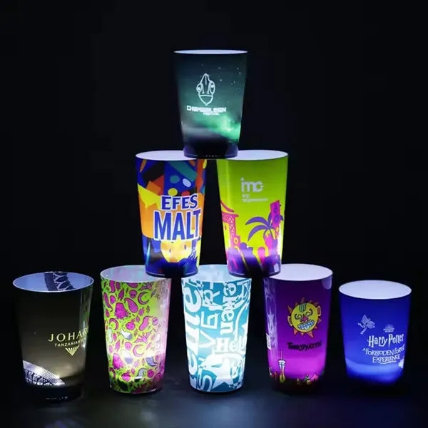 14oz LED Water Activated Growing Cup