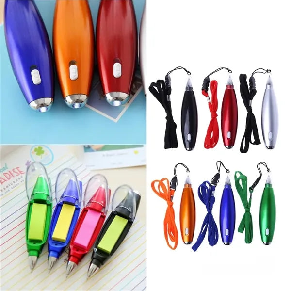 LED Ballpoint Note Pen