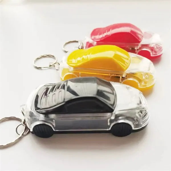 Car Multifunctional LED Light Bottle Opener Keychain