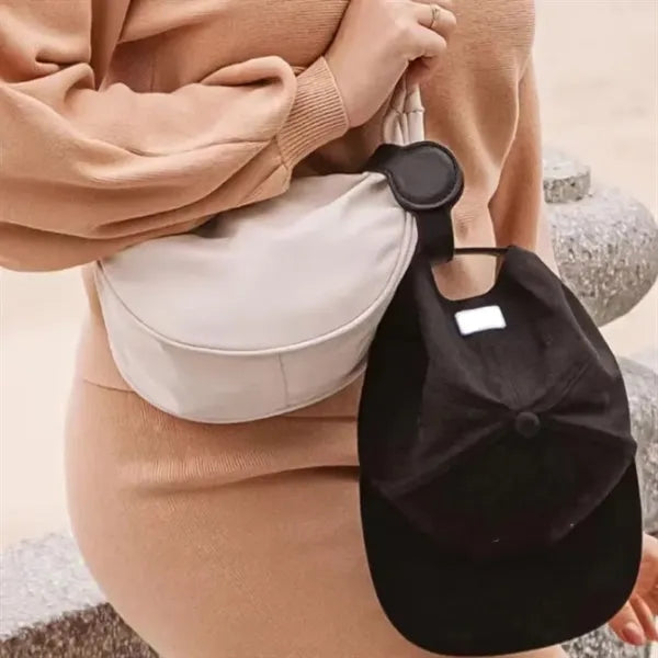 Multi purpose leather magnetic cap clip