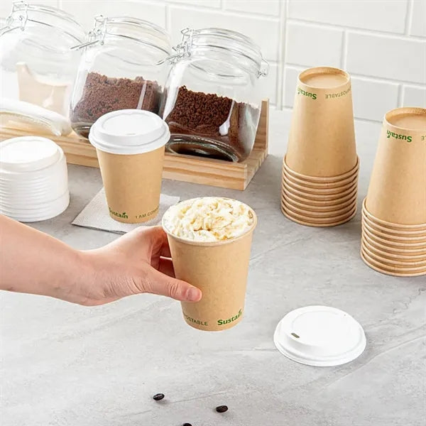 8oz Custom Degradable Disposable Coffee Cups