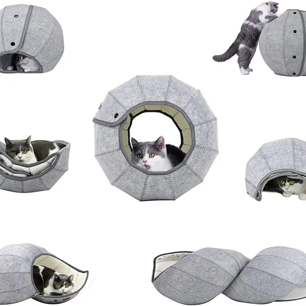 Pet Cat Foldable Kennel Portable Breathable Multi Function