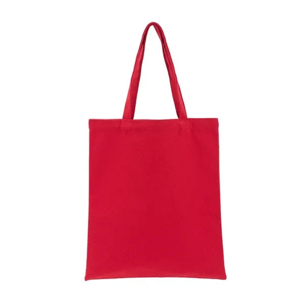 Logo Plain Canvas Totes Cotton Shopping Bags