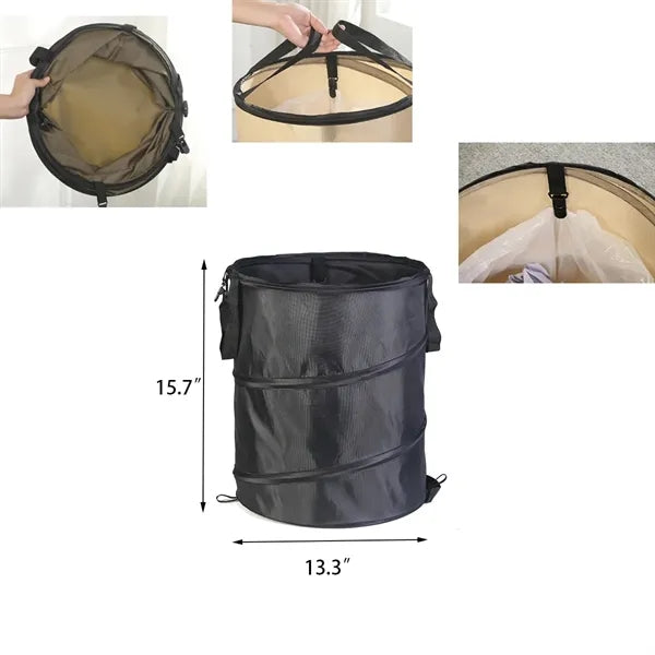 Multifunctional Outdoor Portable Camping Folding Trash Bin