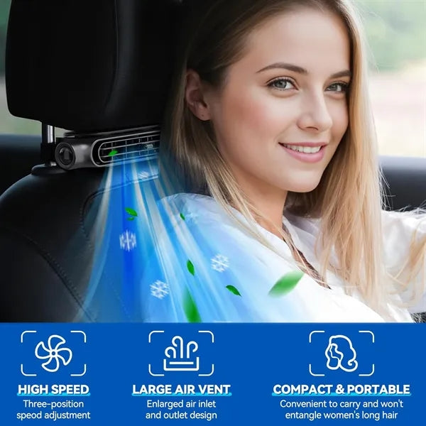 Car Rear Seat Cooling Fan