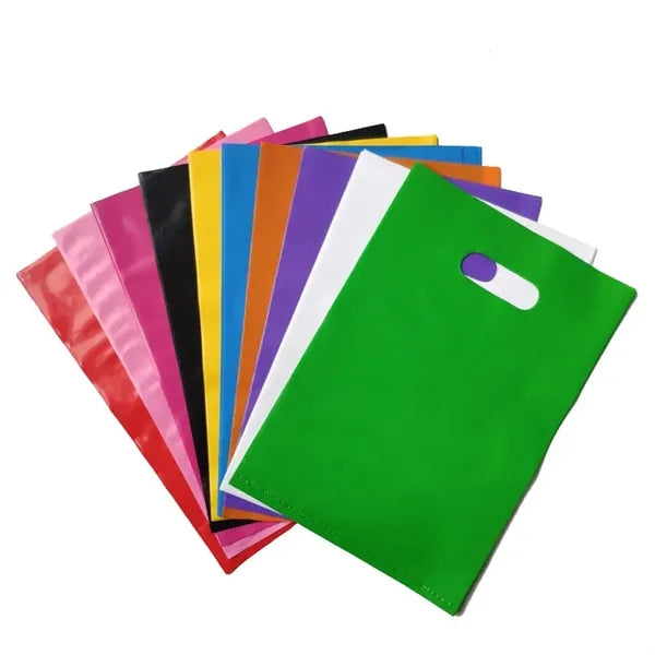 Plastic Four-Finger Tote Bag