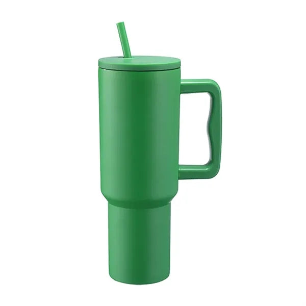 40 oz Tumbler with Handle and Straw Lid