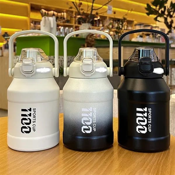 Large Capacity 37oz Stainless Steel Sports Tumbler