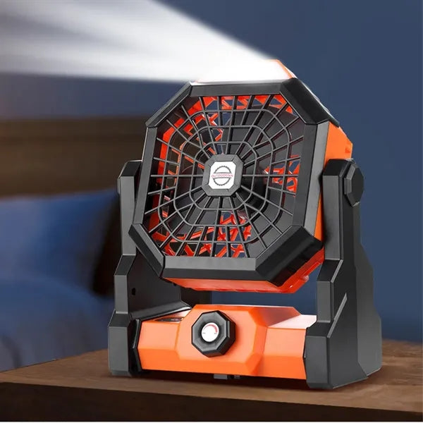 7800mAh Rechargeable LED Fan Light for Multiple Uses
