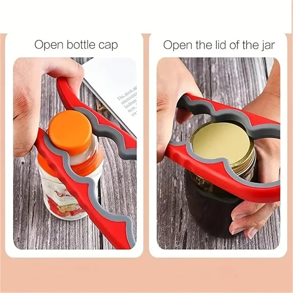 Multifunctional 5-piece Kitchen Bottle Opener Set