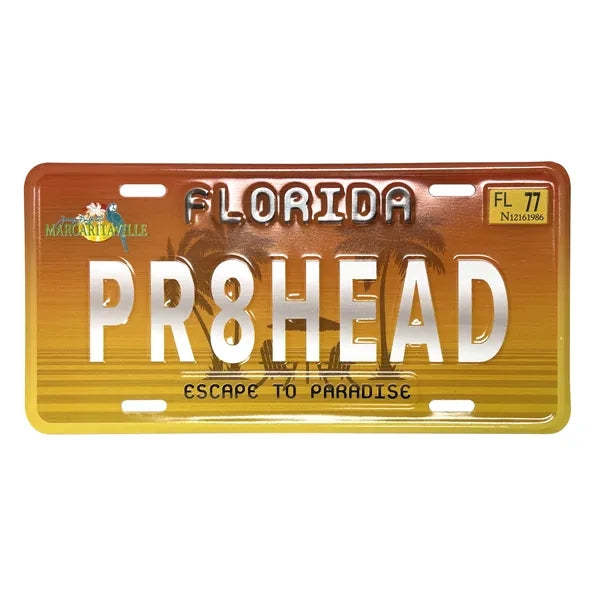 Embossed Aluminum License Plates