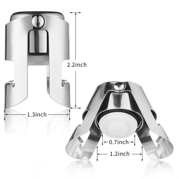 Stainless Steel Champagne Bottle Stopper