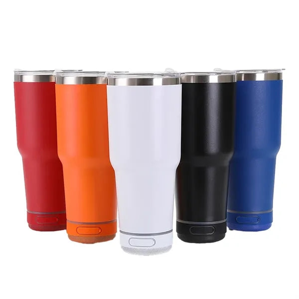 30Oz Insulated Mug With Bluetooth Speaker