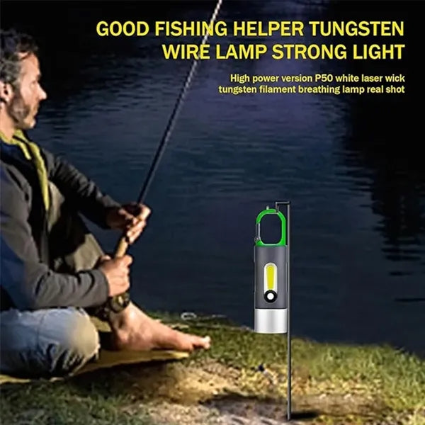Multi-Function Flashlight With Hook