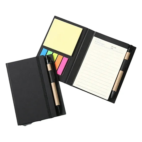 Notepad with pen