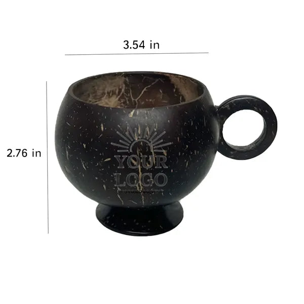 Organic Coconut Drinkware Durable 2-in-1 Bowls