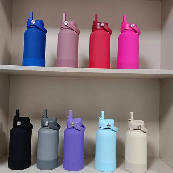 32Oz. Insulated Water Bottle W/ Straw Lid Vacuum Tumbler