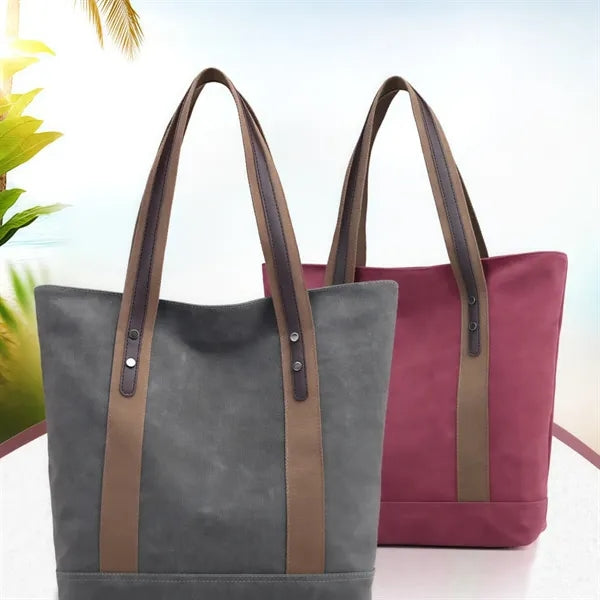 Women's Canvas Vintage Casual Tote Bag