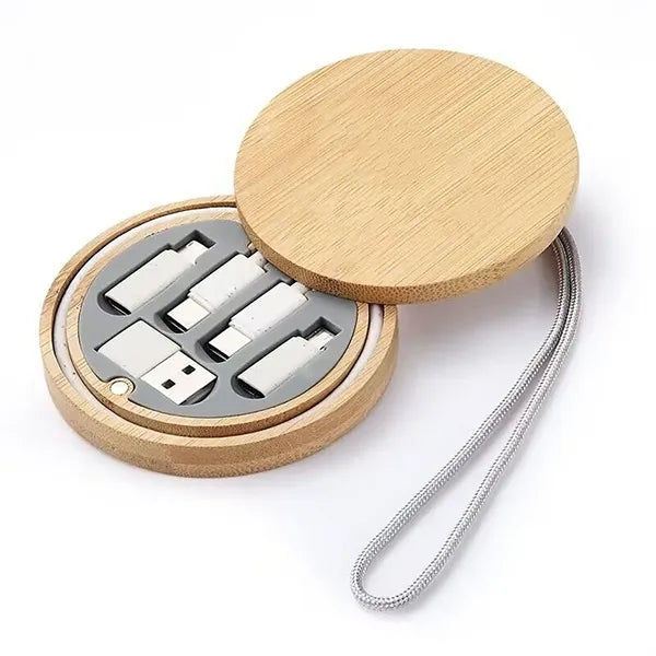 Bamboo Multi USB Charging Cable Kit