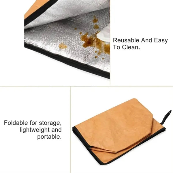 Insulated Thermal BBQ Food Delivery Bag Meat Resting Pouch