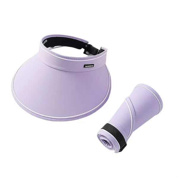 UV Protection Wide Brim Visor Hat