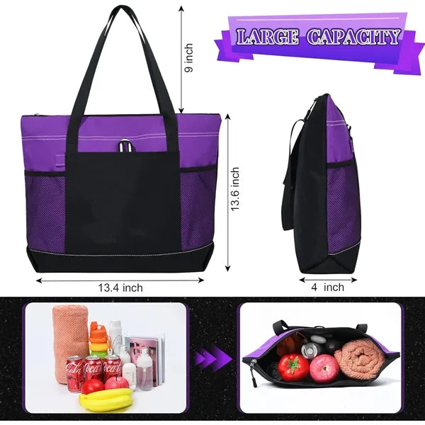 Large Capacity Oxford Cloth Tote Bag