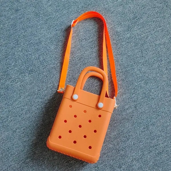 EVA Mini Beach Hollowed Handbag with Shoulder Strap