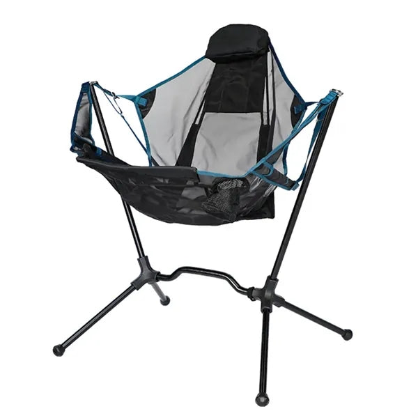 Portable Folding Hammock Camping Chair Beach Moon Lounger