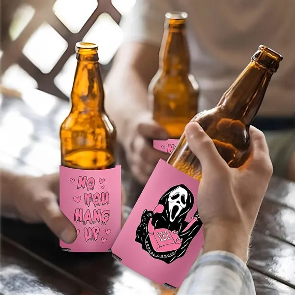 Halloween Can Cooler Full Color Imprint