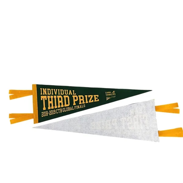 Full Color Triangle Felt Pennant Flags