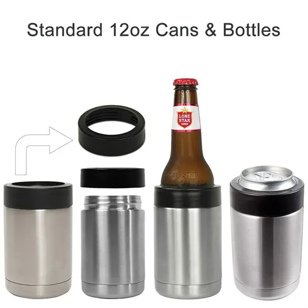 Double Wall Stainless Steel Insulated Can Cooler