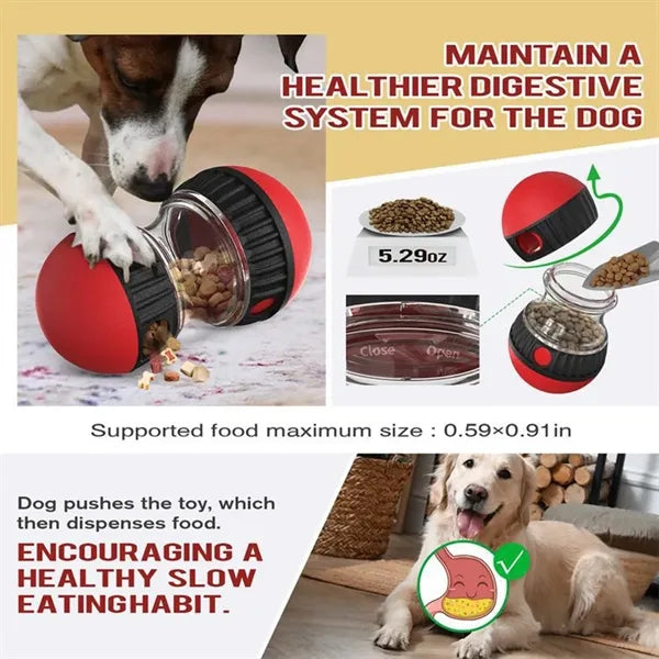 Adjustable Leakage Pet Food Toy Ball