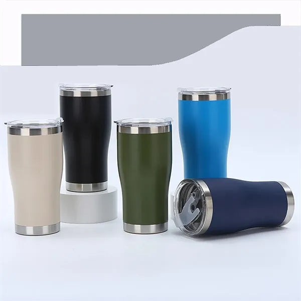 20Oz. Stainless Steel Insulated Travel Mug W/ Lid