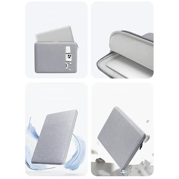 Slim 14 Inch Laptop Sleeve W/ Fleece Lining