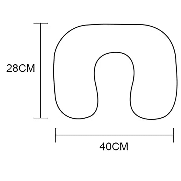 Manually pressable inflatable portable shrinkable pillow
