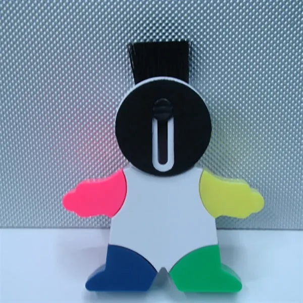 Cartoon Bookmark Brush W/ Watercolor Pen Arms