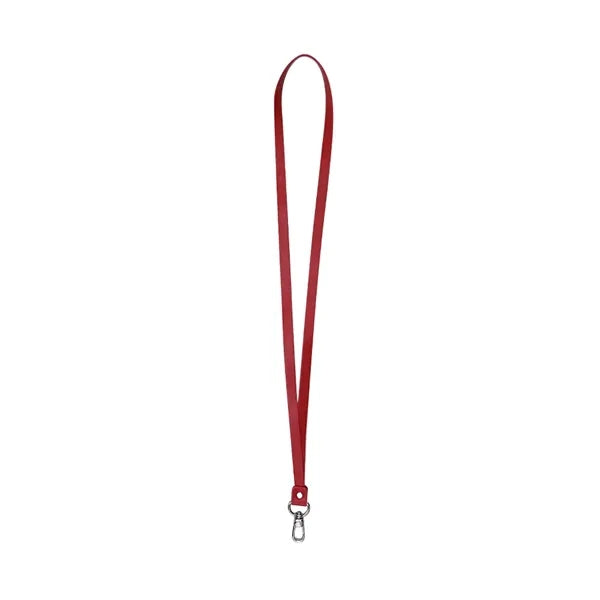 Vegan Leather Lanyard
