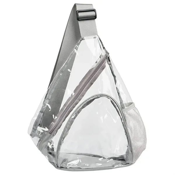 Clear PVC Sling Bag Stadium Approved