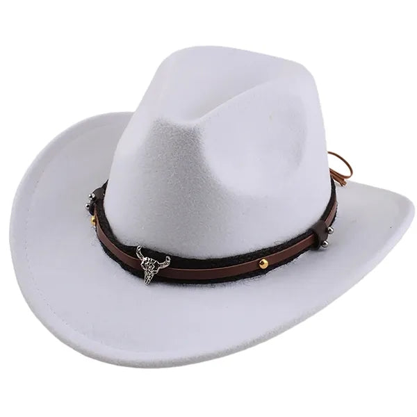 Retro Western Cowboy Felt Hat