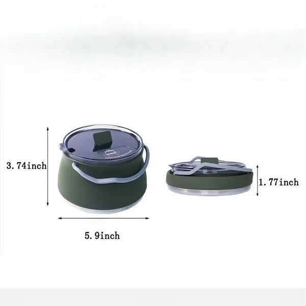 1L Collapsible Camping Kettle