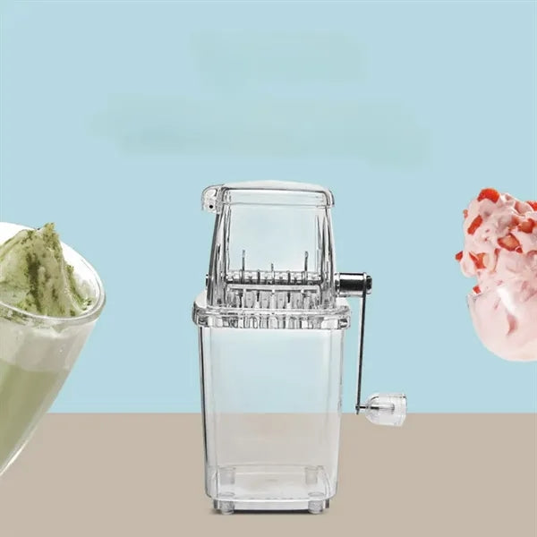 Portable Labor Saving Drinks Coctails Hand Crank Lce Crusher