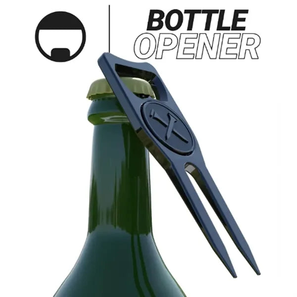 6-in-1 Premium Divot Tool & Ball Marker & Bottle Opener
