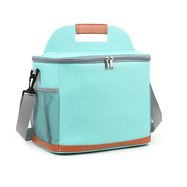 24 Can Insulated Cooler Bag Leakproof PEVA 600D Multi Pocket