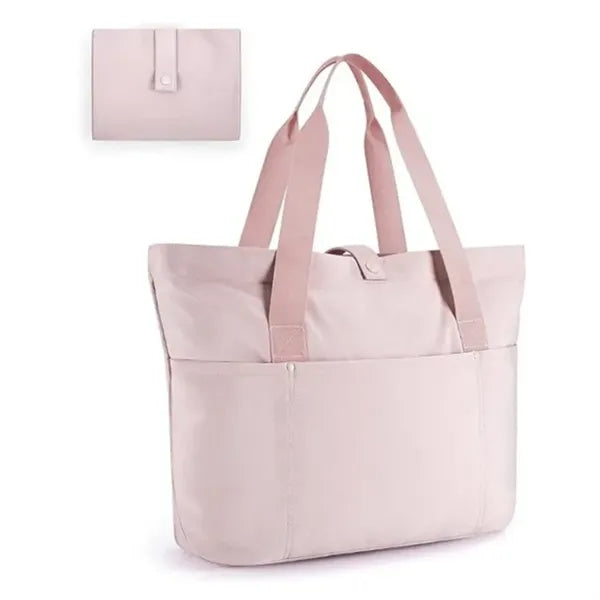 Foldable Tote Bag With Zipper