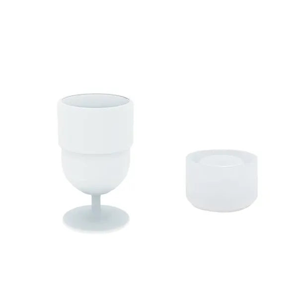 210ml Portable Collapsible Plastic Wine Goblet