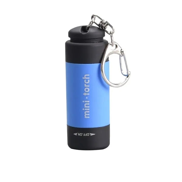 Mini Keychain Flashlight USB Torch Rechargeable