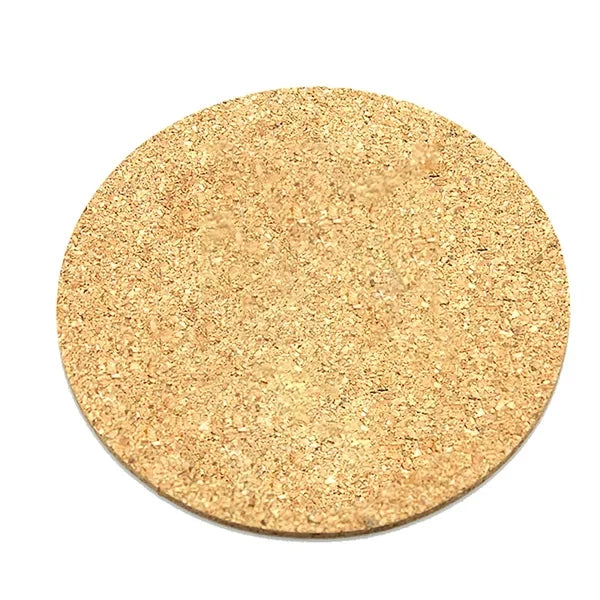 4" Round Cork Coaster
