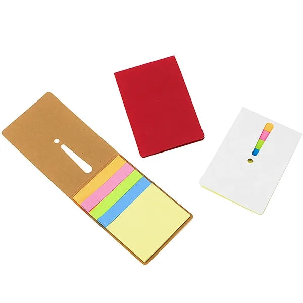 2-in-1 Sticky Note Set with Bookmark